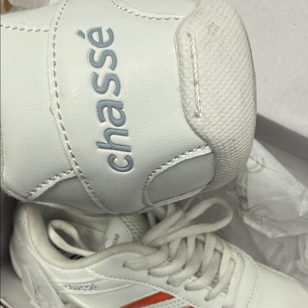 Kids' Cheer Sneakers with Orange Accent - Picture 4 of 6